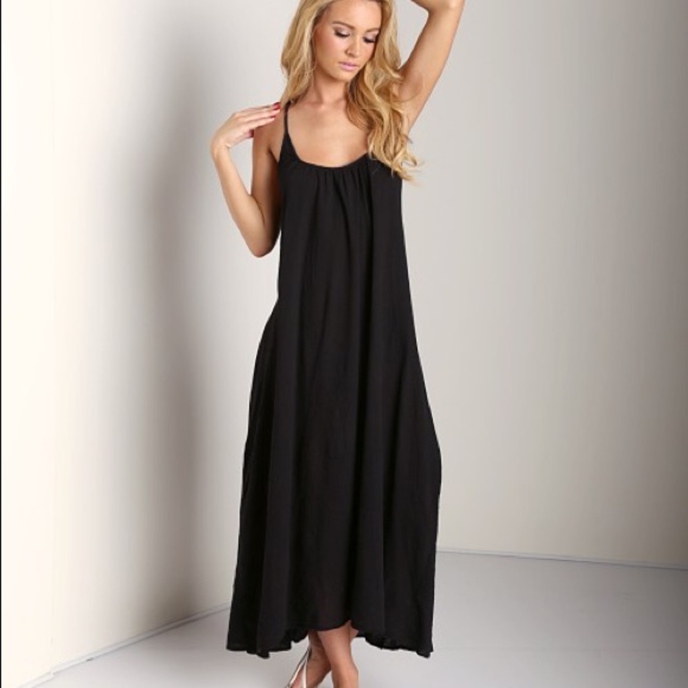 9Seed Cross Back Black OS Never Worn- beauty! - Picture 6 of 10